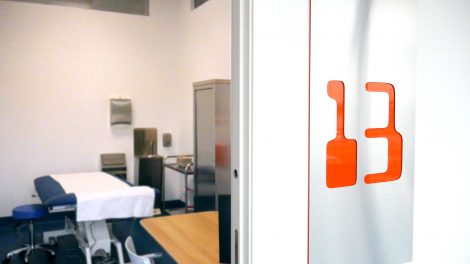 Un ambulatorio del centro medico Amicodentista Amicomedico