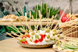 Spiedini vegetariani