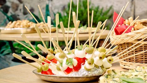 Spiedini vegetariani